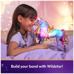 Rainbow Mane and tail shimmer on Rainbow Light-up Wildstar