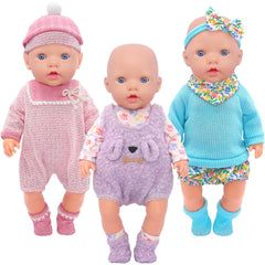 UNICORN ELEMENT versatile fit for 14-18 inch dolls, easy dressing and quick outfit changes.