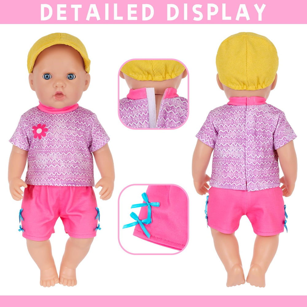 UNICORN ELEMENT mixed outfits kit for 18 inch dolls boosts imagination