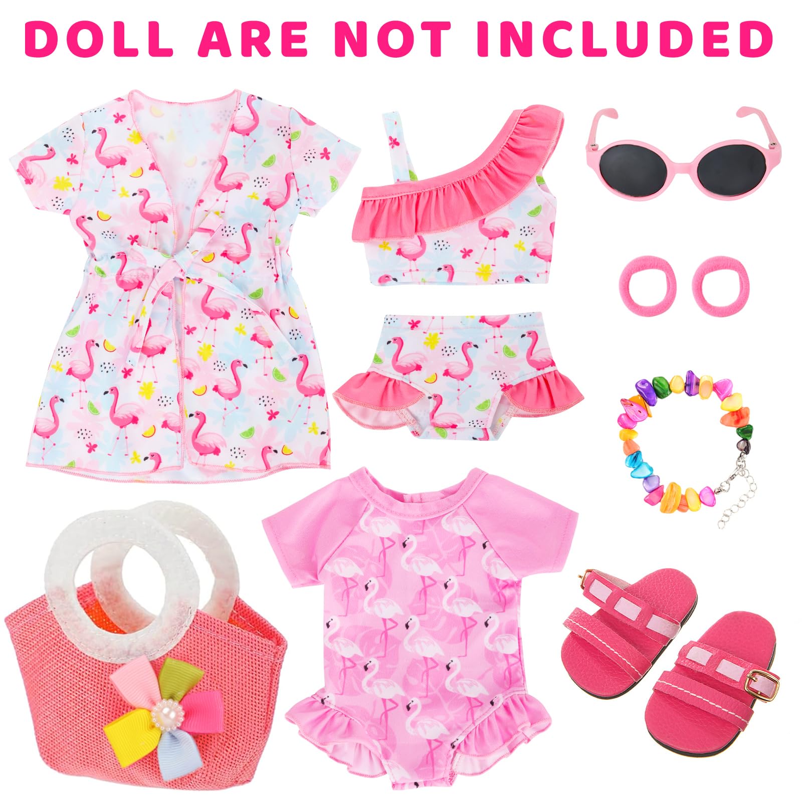 UNICORN ELEMENT 18-inch doll shoes image: complete the look with easy pairing.