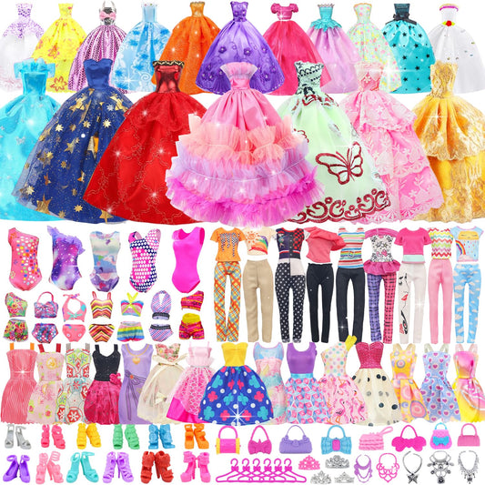 UNICORN ELEMENT 5 princess gowns highlight elegant styling ideas for pretend play.