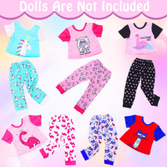 UNICORN ELEMENT pink sheep pajamas bring soft charm to baby dolls