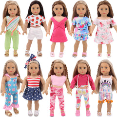 UNICORN ELEMENT 18-inch doll clothes collection for imaginative play and stylish outfits.