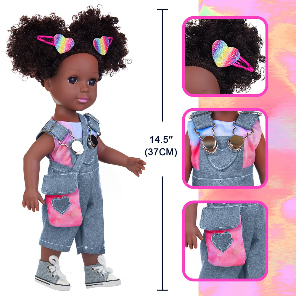 UNICORN ELEMENT Denim Strappy Pants offer stylish options for daily pretend adventures.