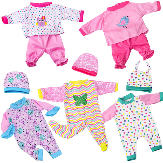 UNICORN ELEMENT doll clothes for 14-18 inch dolls; versatile wardrobe for imaginative play.