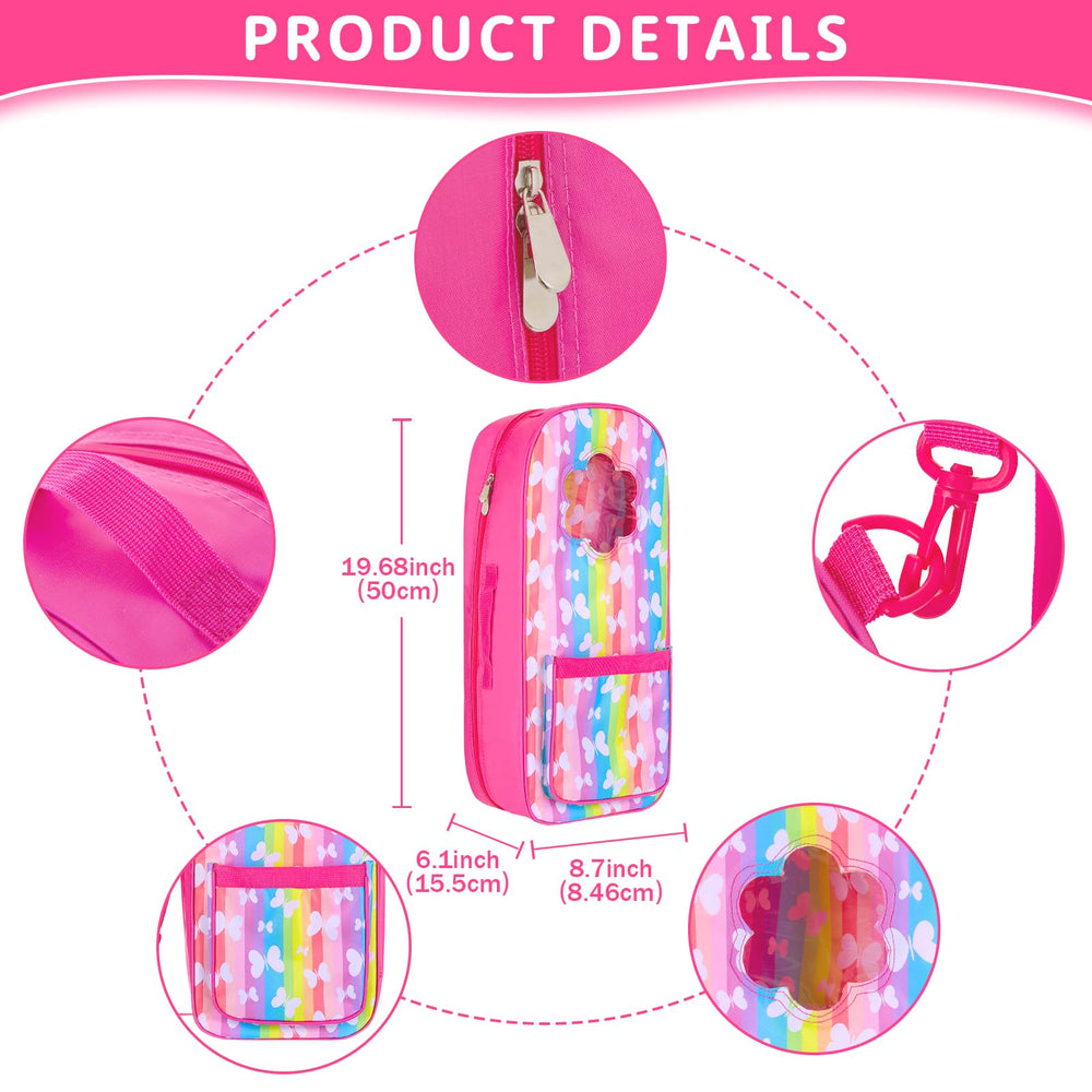 UNICORN ELEMENT butterfly midi skirt fits 18in dolls for stylish outfits