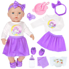 UNICORN ELEMENT doll diaper for care routines during play
