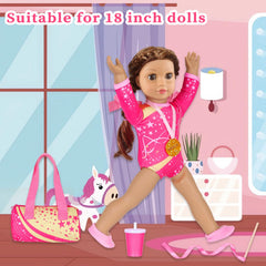 UNICORN ELEMENT doll shoes complete the performance-ready look