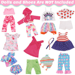 UNICORN ELEMENT fashion casual suit for 18-inch dolls offers versatile everyday looks.