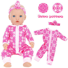 UNICORN ELEMENT flower jumpsuit offers cheerful patterns for everyday doll wear