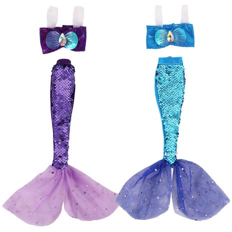 UNICORN ELEMENT red mermaid swimsuit for 11.5-inch dolls, colorful play