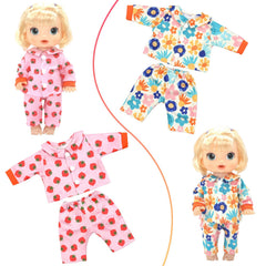 UNICORN ELEMENT second paw-print jumpsuit adds quick outfit changes for 10-12 inch dolls