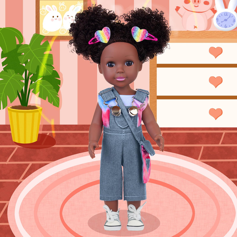 UNICORN ELEMENT Rainbow Tie-Dye Crossbody Bag enhances pretend outings with style.
