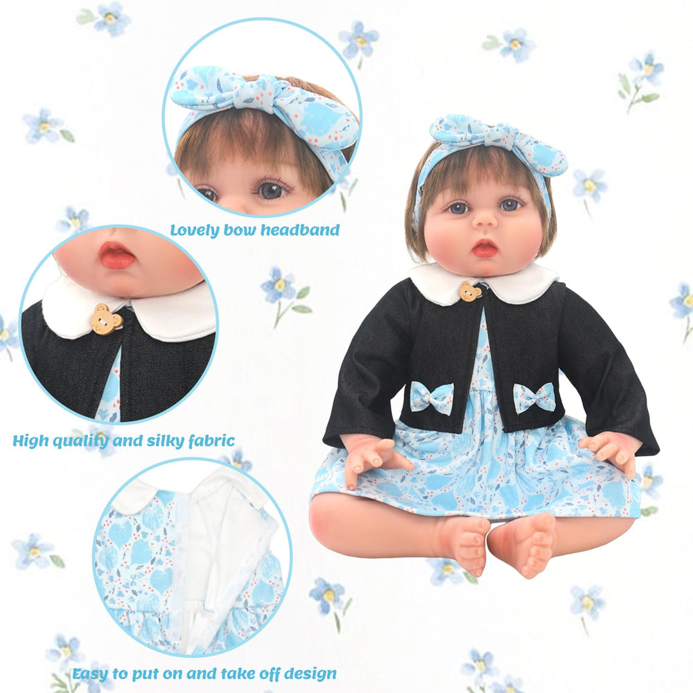 Unicorn Element Reborn Doll Clothes two headbands finishing touch for outfits