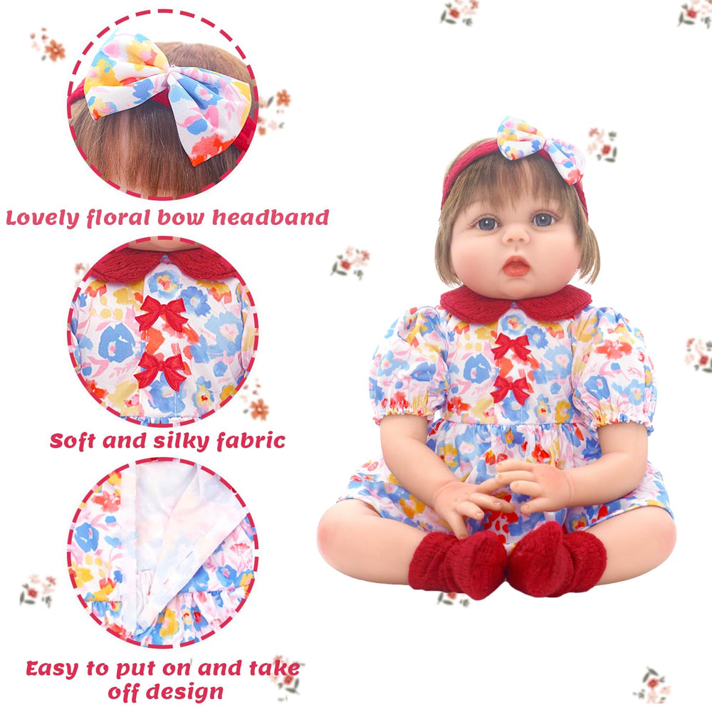 UNICORN ELEMENT headband and socks included for a complete doll look