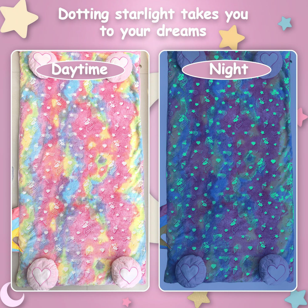 Unicorn Slumber washable anti-pilling fabric survives busy daycare messes
