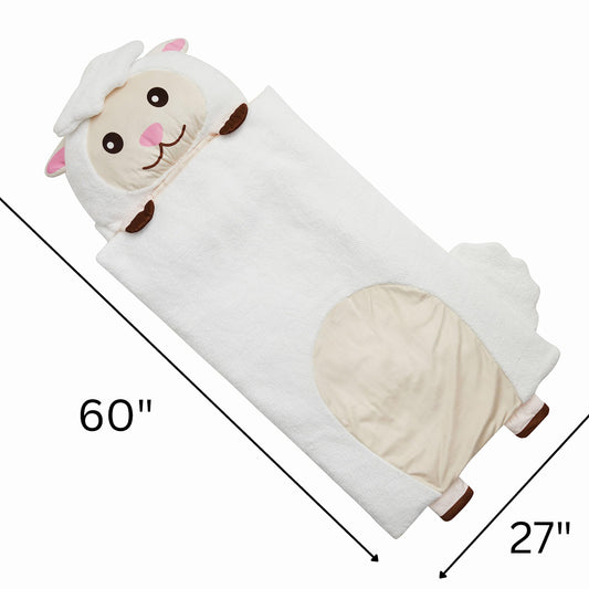 Nap Buddy built-in pillow design supports easy rest for kids during travel.