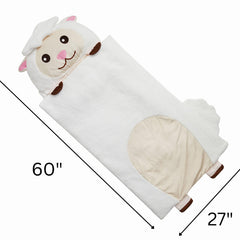 Nap Buddy built-in pillow design supports easy rest for kids during travel.