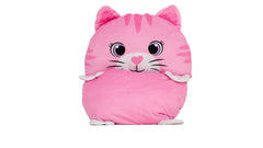 Nap Buddy sleeping bag cat travel-case-friendly design for sleepovers by Unicorns & Robots.