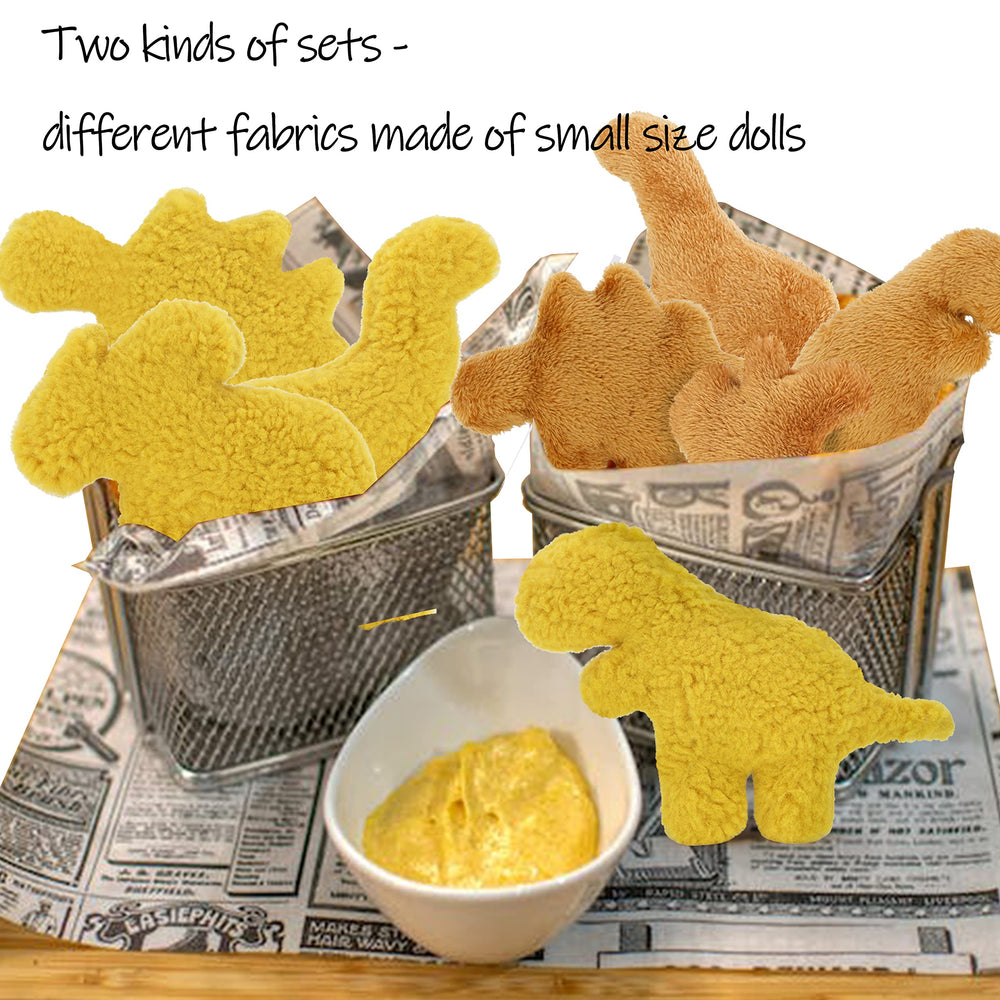 UNIMV dino nugget design sparks imaginative pretend play.