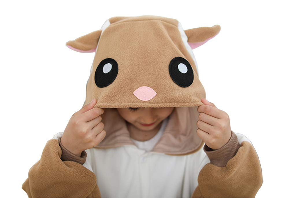 Unimyst Unisex Onesie cute print detail for standout costume and daily wear.