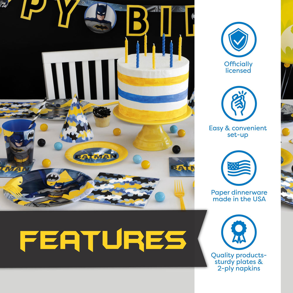 Unique Batman masks for 16 kids boost dress-up fun.
