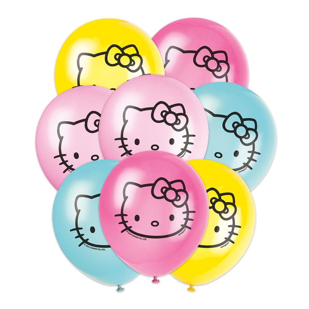Unique Hello Kitty party decorations from the licensed collection brighten any venue.