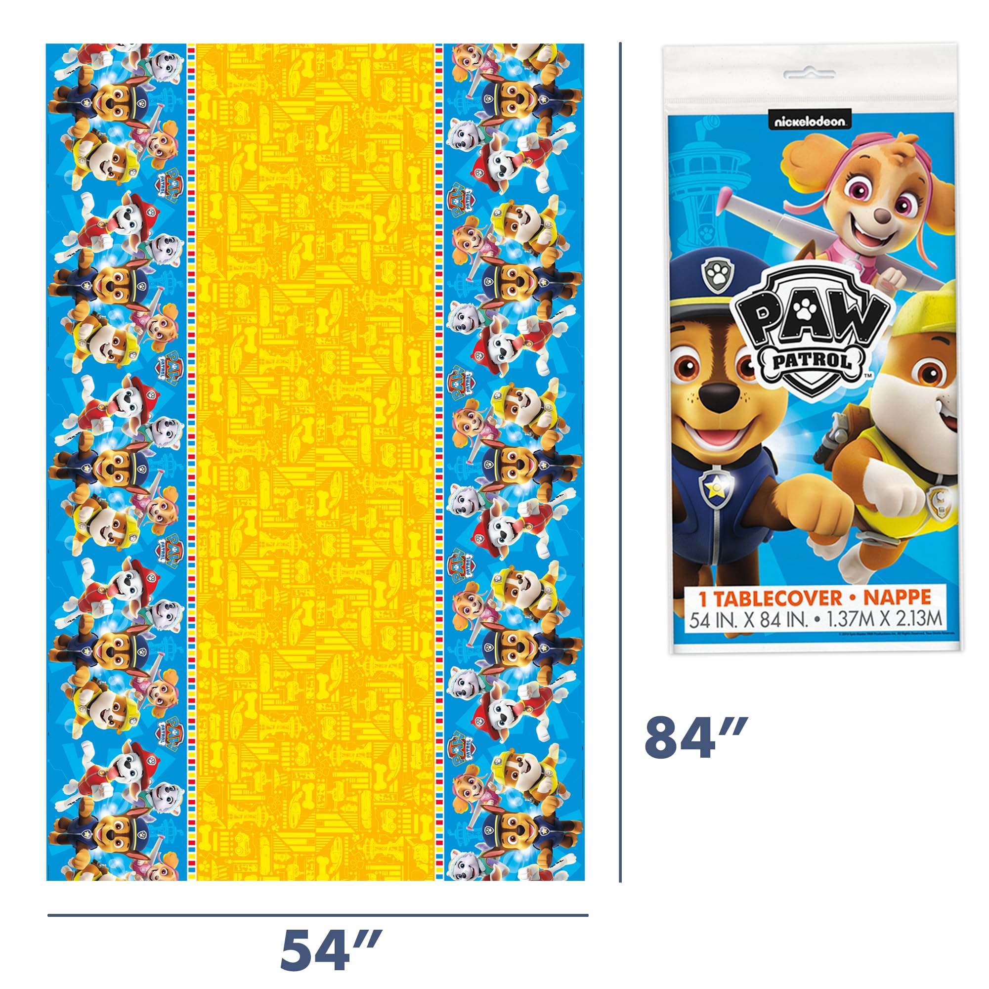 Unique Paw Patrol party setup creates a vivid, playful birthday scene