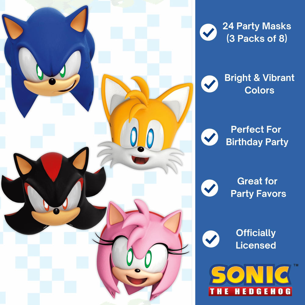 Elastic bands on Unique Sonic masks for quick wear