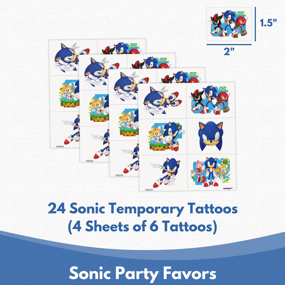 Unique Sonic high-quality materials close-up demonstrating durable party supplies.