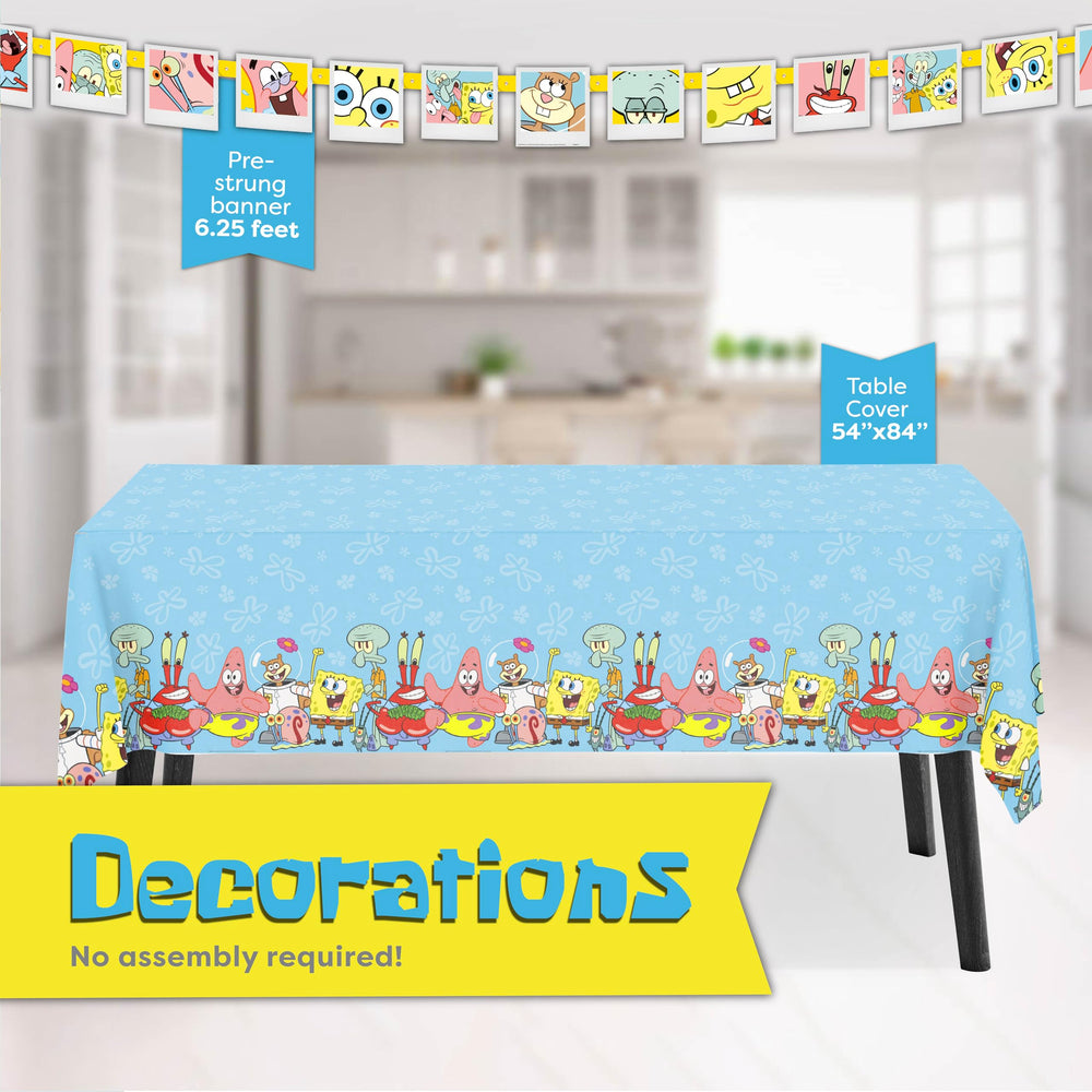 Unique Spongebob plates provide sturdy dining for kids' meals