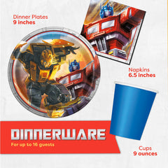 Unique Transformers tattoos create playful party mementos for guests