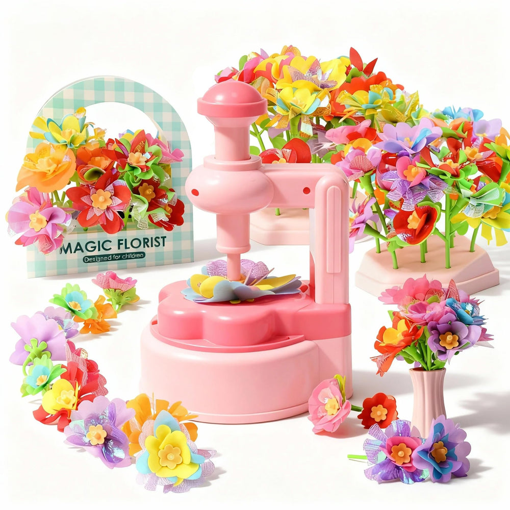 Unitour DIY Flower Bouquet Kit parts for creative home crafting and play.