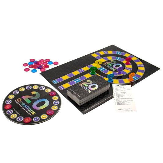 University Games 20 Questions topic cards to expand game night variety