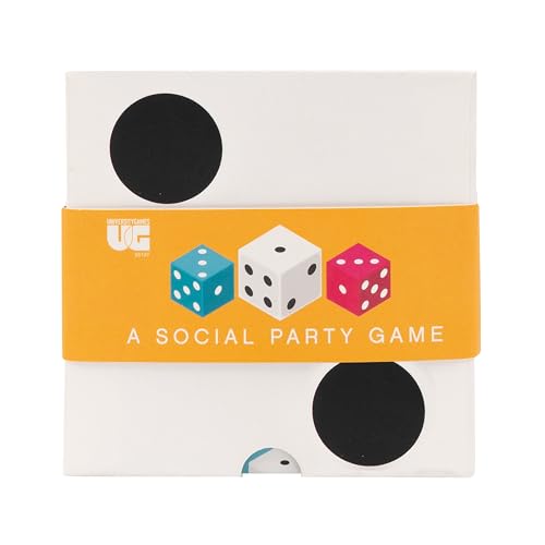University Games Bunco bell and fuzzy die show the tactile centerpiece for dynamic play.