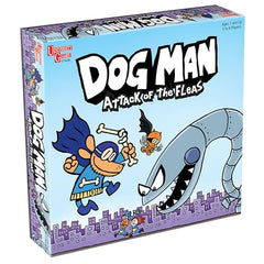 Dog Man: Attack of the Fleas character figures set for action and strategy