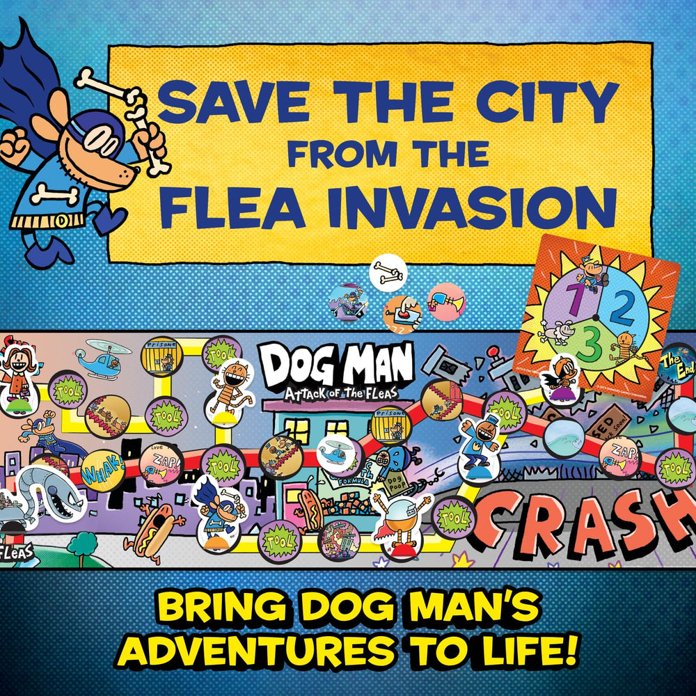 Dog Man: Attack of the Fleas Shrink Ray piece supports strategic moves
