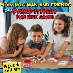 University Games Dog Man Big Jim Begins family playing together creates cheerful moments.