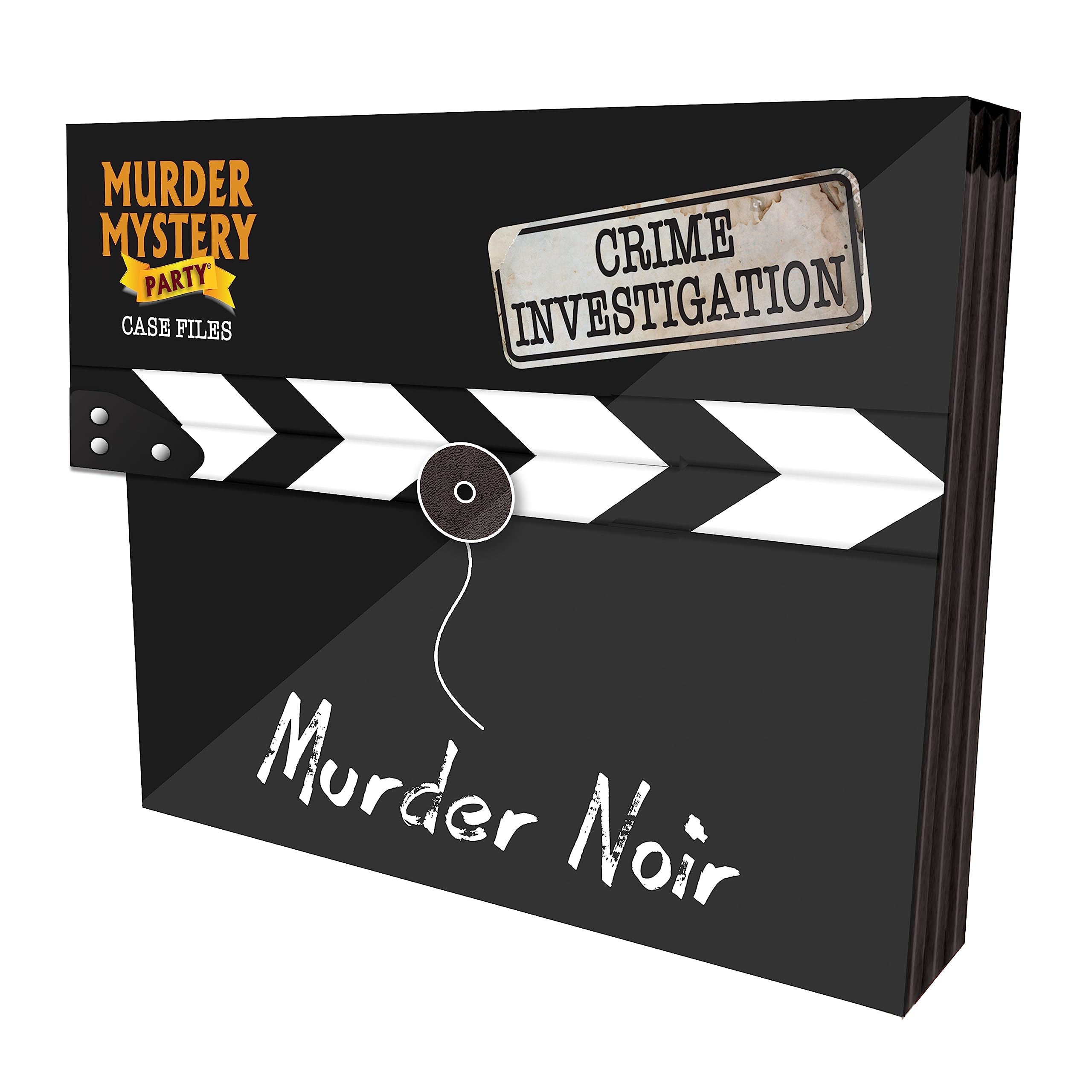 University Games Murder Noir Case File cover to start your investigation