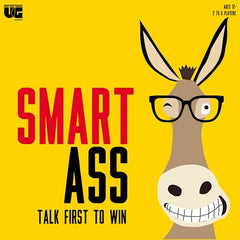 Smart Ass question cards spread out for quick rounds