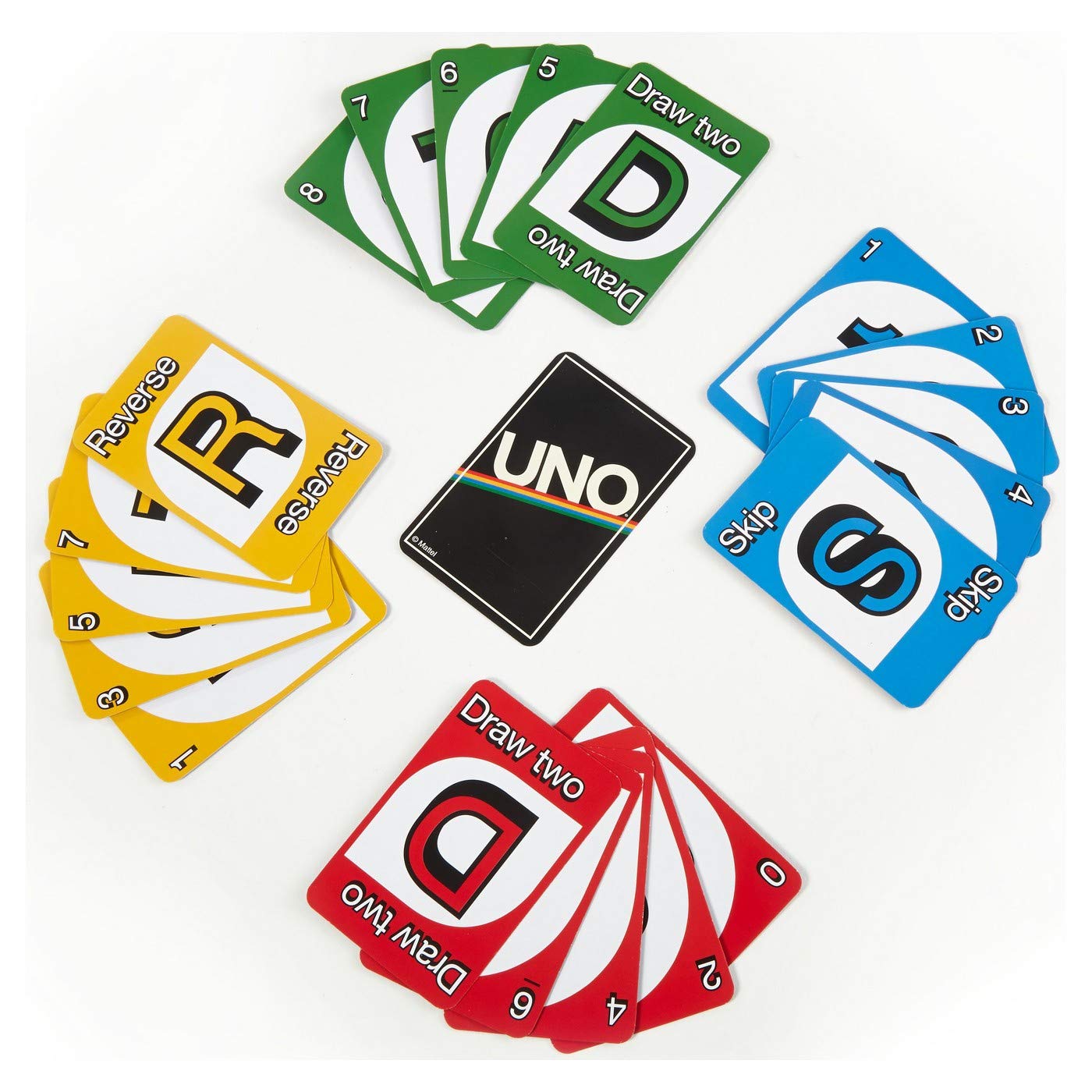 Players holding UNO Retro Edition cards in a lively round.