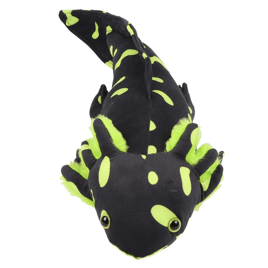 unsnurnoch axolotl plush neon green spots add bold accent to decor and shelves