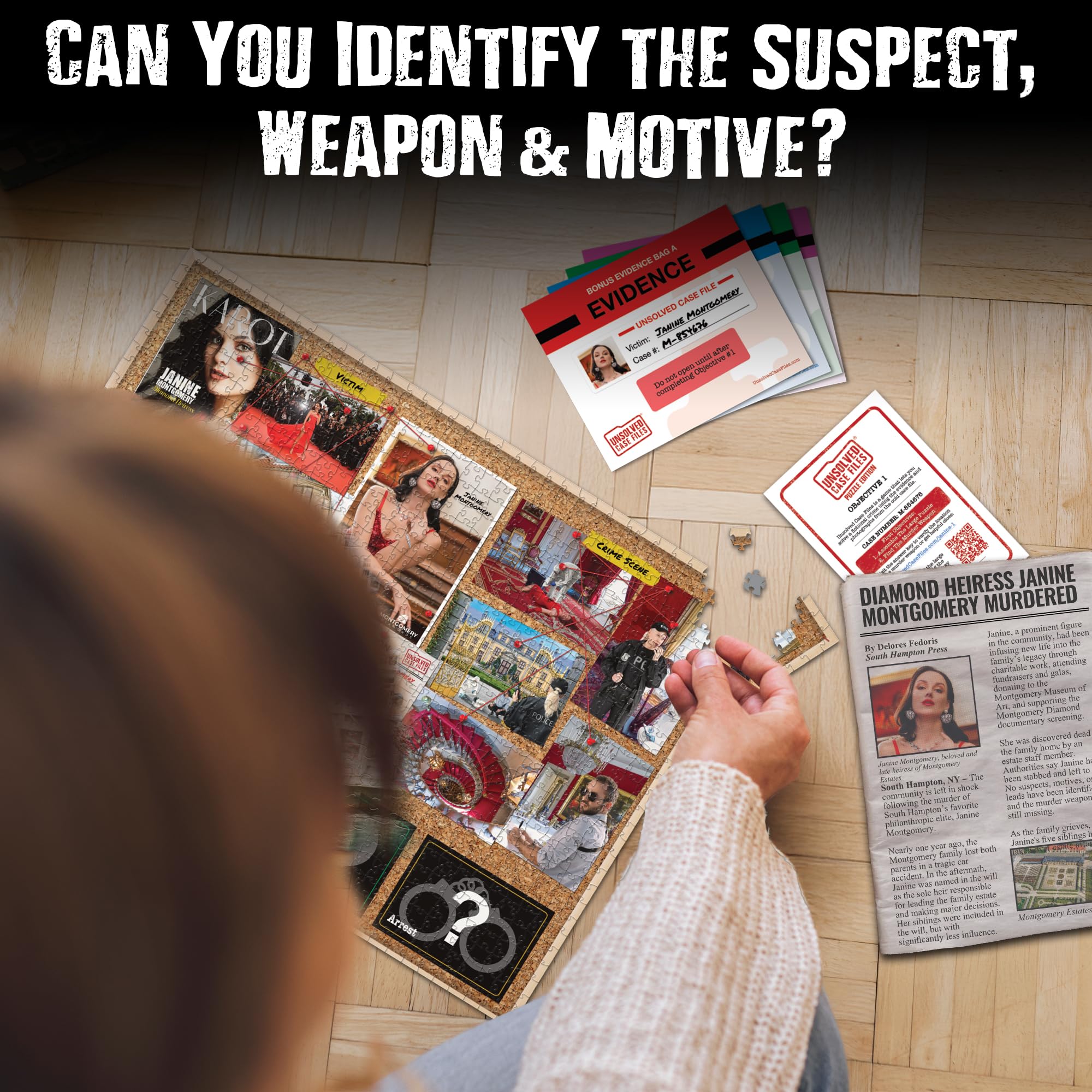 Unsolved Case Files arrest step reveal fuels the case progression.