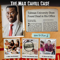 Unsolved Case Files Cahill Max newspaper article highlights context and timelines