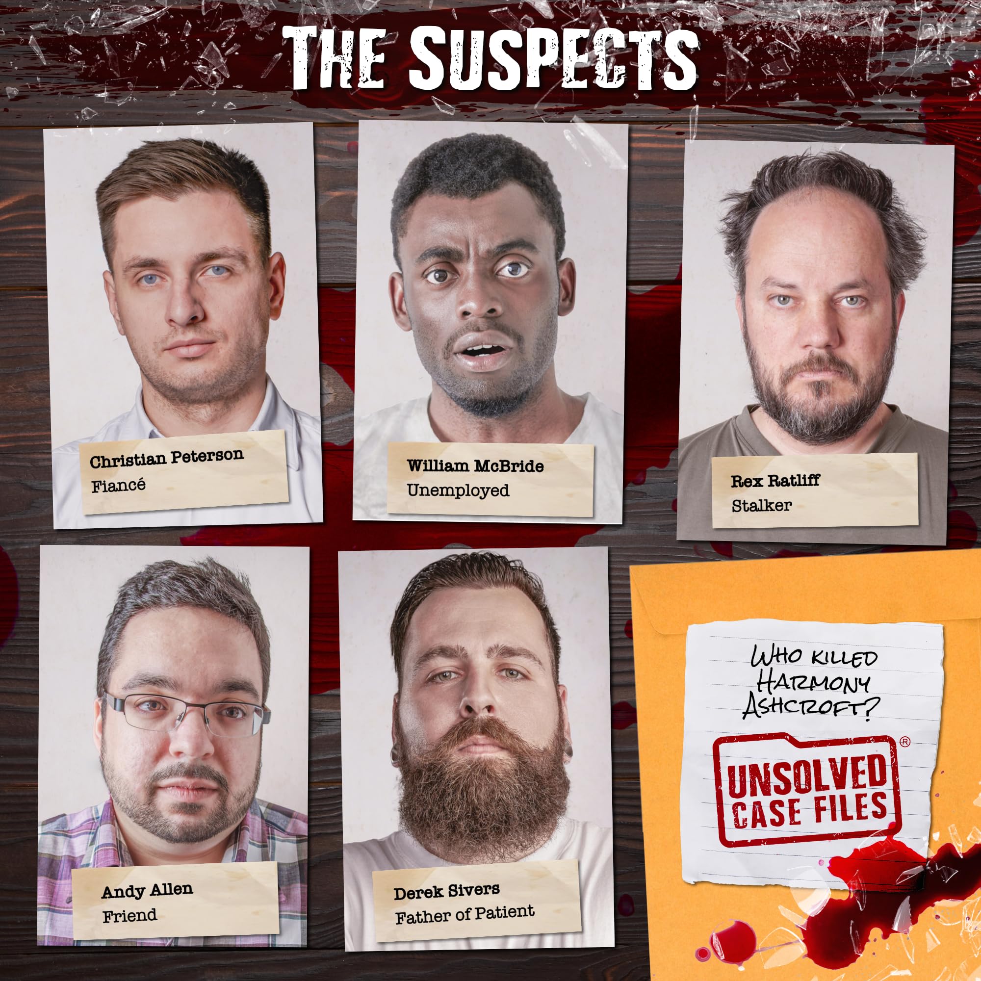 Unsolved Case Files crime scene photo collection invites careful analysis of evidence.