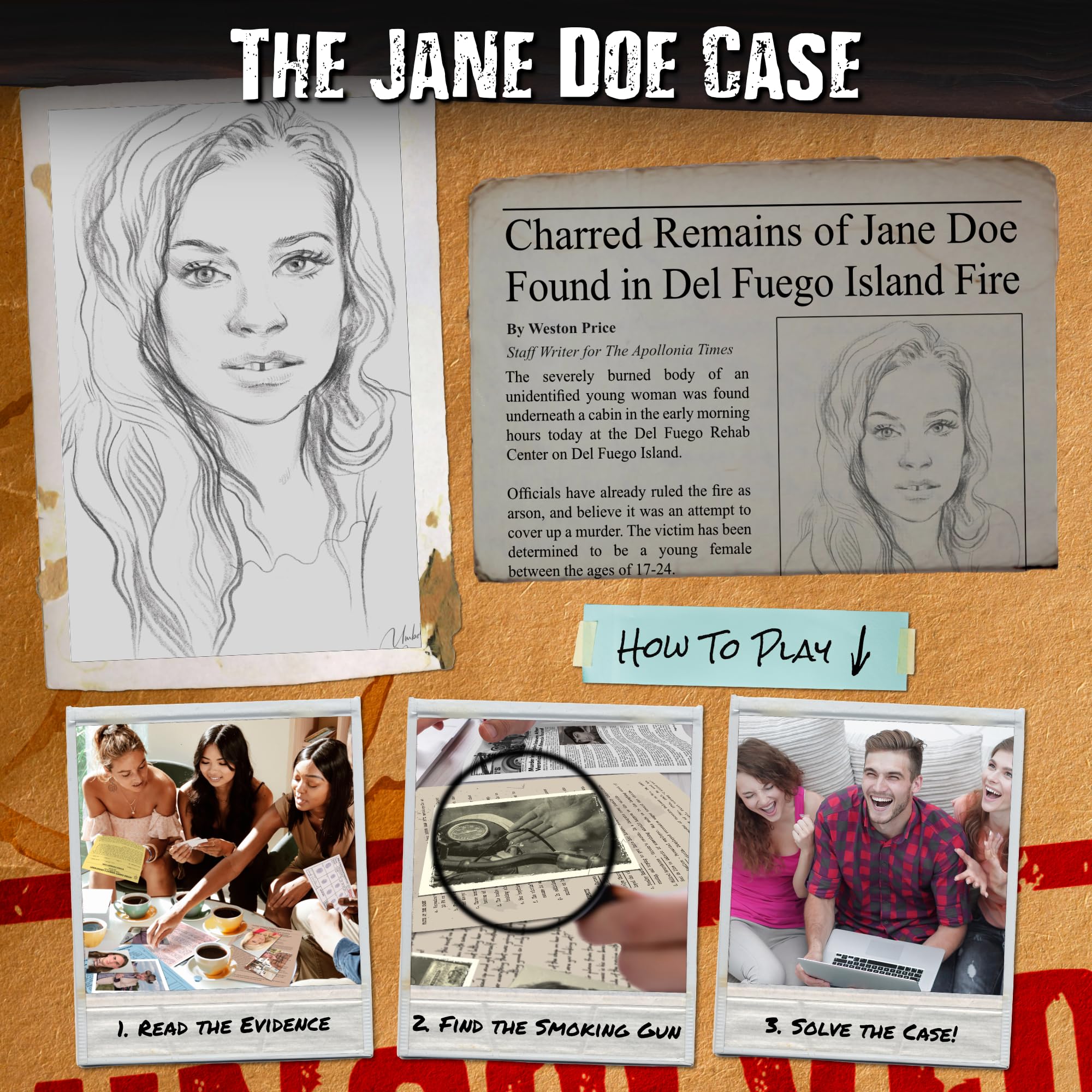 Unsolved Case Files Doe Jane evidence photos for key clues