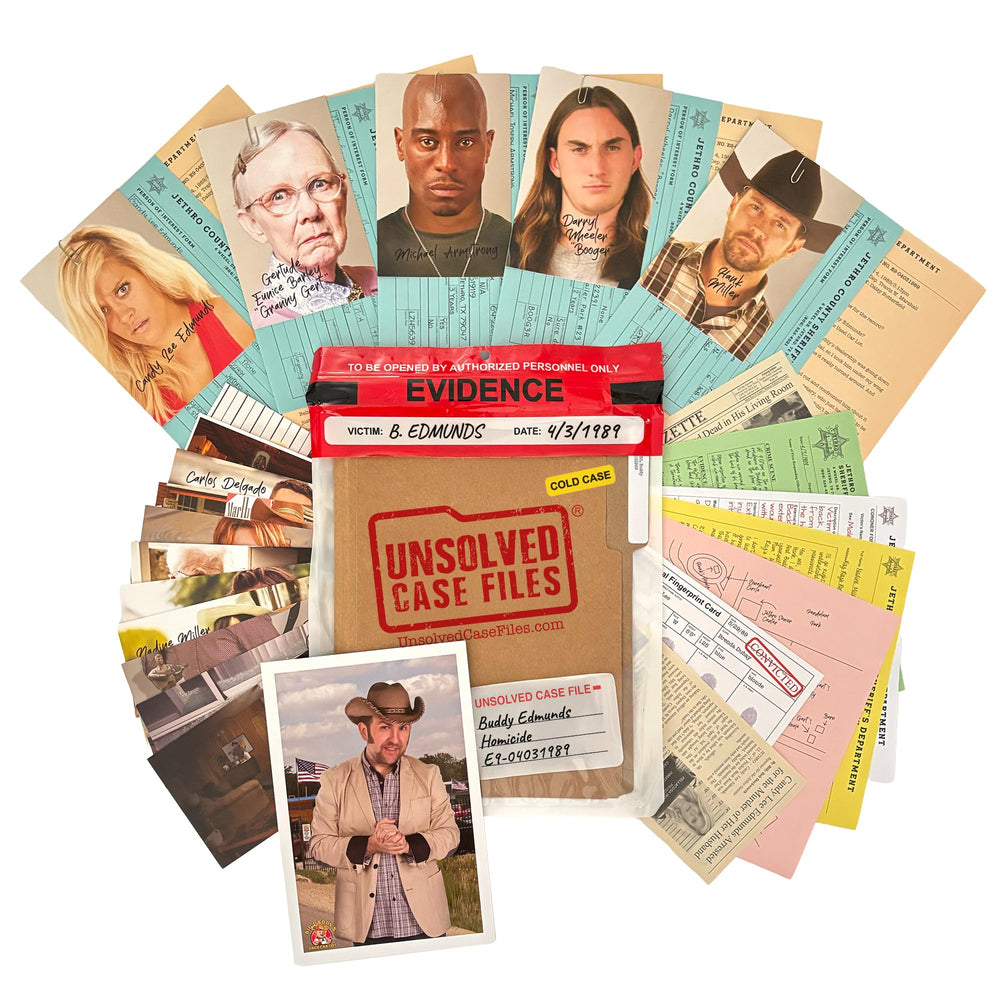 Unsolved Case Files Edmunds Buddy case file offers immersive detective play for solo investigations
