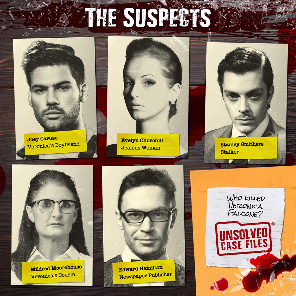 Newspaper articles panel adds period drama to your mystery night