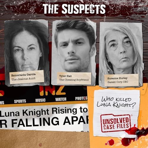 Unsolved Case Files online-answer-portal lets you verify progress safely.