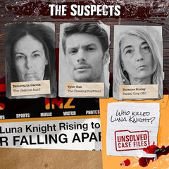 Unsolved Case Files online-answer-portal lets you verify progress safely.